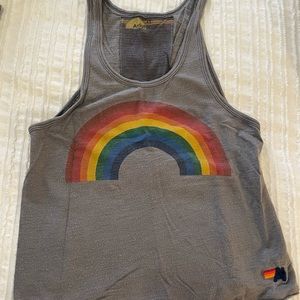 Aviator Nation Rainbow Tank